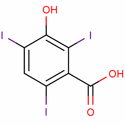 53279-72-4 3-Hydroxy-2,4,6- 三碘苯甲酸