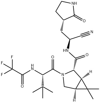 2628280-40-8 3-氮杂双环[3.1.0]己烷-2-甲酰胺，  N-[(1S)-1-cyano-2-[(3S)-2-oxo-3-pyrrolidinyl]ethyl]-3-[(2S)-3,3-二甲基-1-oxo-2-[(  2,2,2-三氟乙酰基)氨基]丁基]-6,6-二甲基-, (1R,2S,5S)-