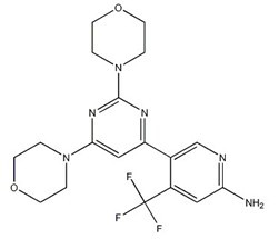 944396-07-0;1202777-78-3 5-[2,6-Di  (4-吗啉基)-4-嘧啶基]-4-(三氟甲基)-2-吡啶胺