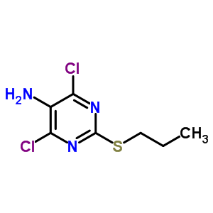 145783-15-9 4,6-二氯-2-(丙硫基)  )pyrimidin-5-amine